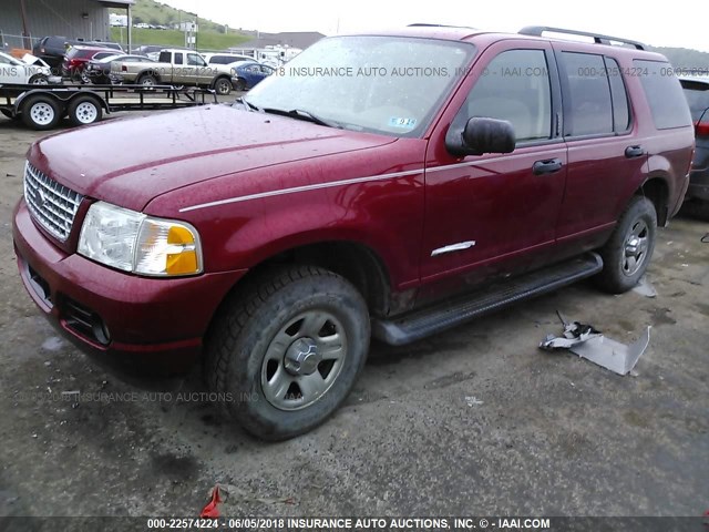 1FMZU73E24UB81947 - 2004 FORD EXPLORER XLT/XLT SPORT/NBX 红色 照片 2