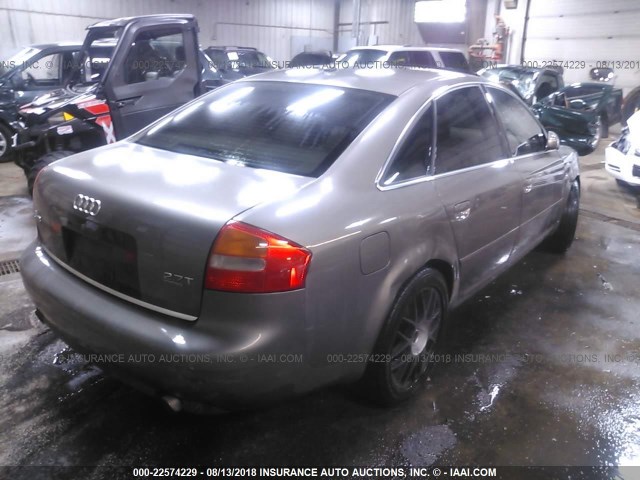 WAULD64B53N085308 - 2003 AUDI A6 2.7T QUATTRO GRAY photo 4