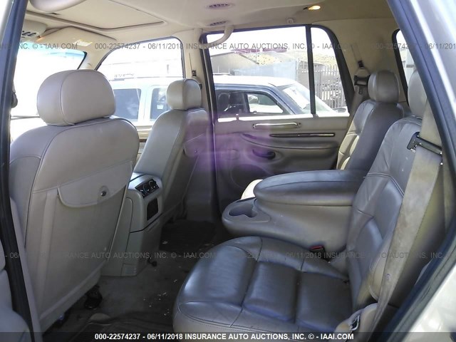5LMFU28R81LJ11515 - 2001 LINCOLN NAVIGATOR TAN photo 8
