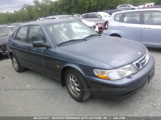 YS3DD55H3Y2026683 - 2000 SAAB 9-3 Light Blue photo 1