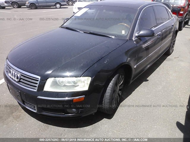 WAUML44E75N012644 - 2005 AUDI A8 L QUATTRO BLACK photo 2