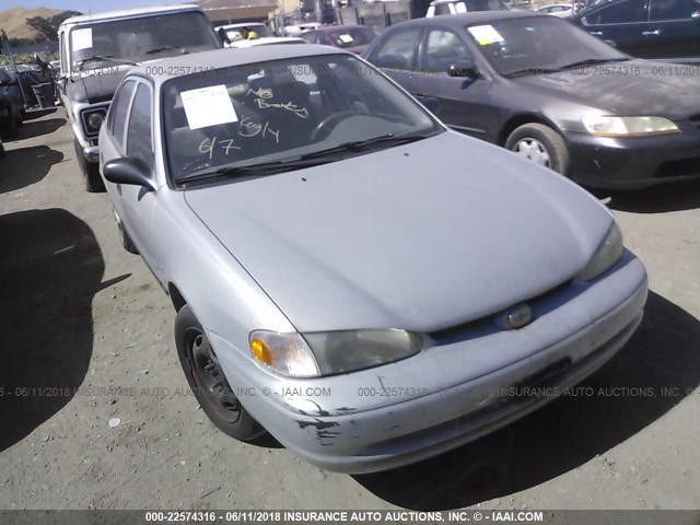 1Y1SK5288YZ406176 - 2000 CHEVROLET GEO PRIZM LSI SILVER photo 1