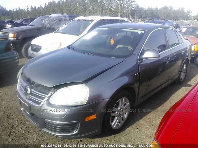 3VWEF71K17M184138 - 2007 VOLKSWAGEN JETTA WOLFSBURG 灰色 照片 2
