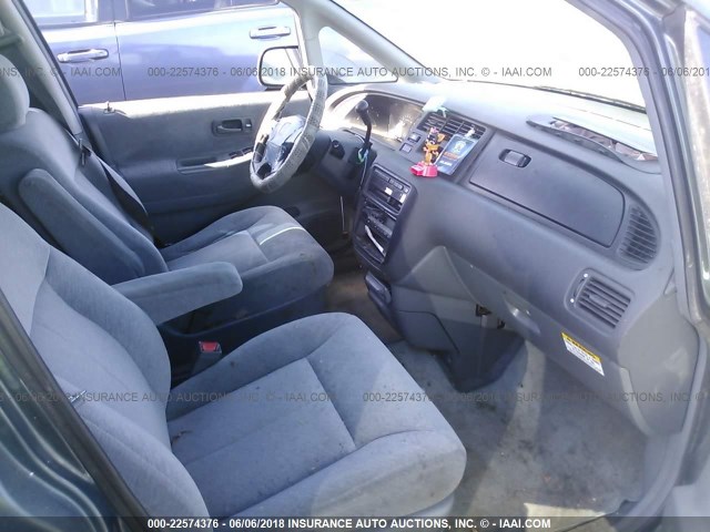 JHMRA3862WC004104 - 1998 HONDA ODYSSEY LX/EX GRAY photo 5