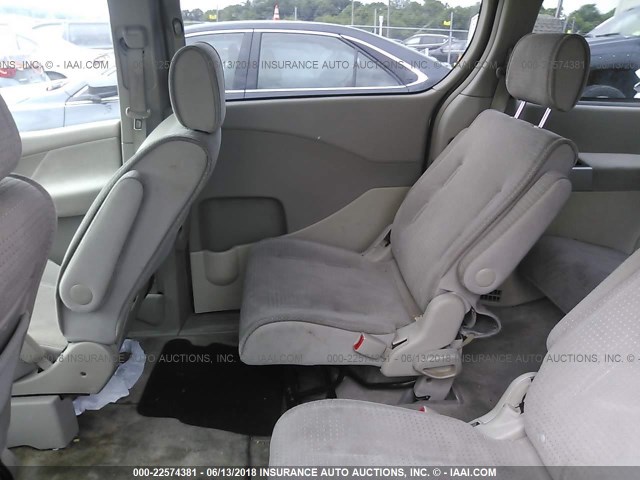 5N1BV28U16N112844 - 2006 NISSAN QUEST S/SE/SL GOLD photo 8