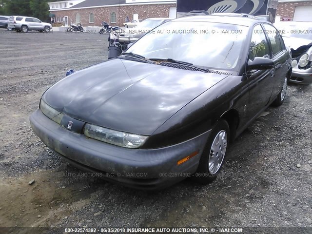 1G8ZH5287TZ360165 - 1996 SATURN SL1 BLACK photo 2