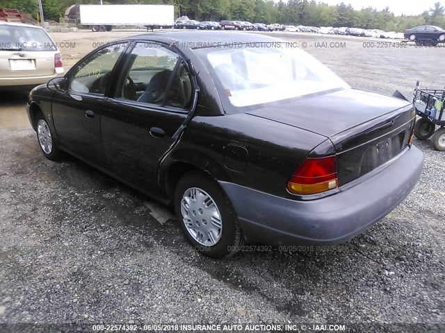 1G8ZH5287TZ360165 - 1996 SATURN SL1 BLACK photo 3