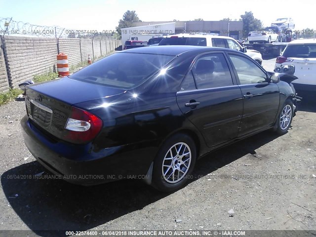 4T1BE32K32U039120 - 2002 TOYOTA CAMRY LE/XLE/SE Qara foto 4