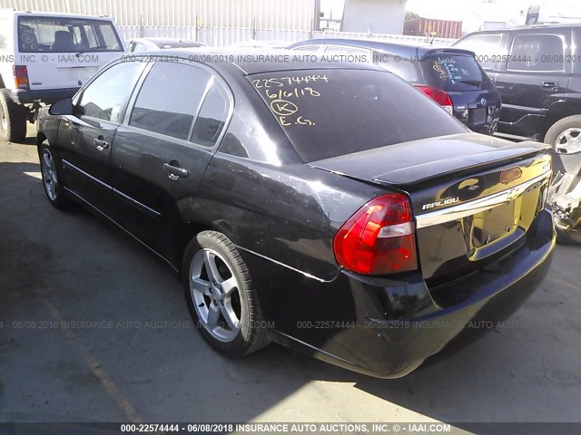 1G1ZU57N37F211588 - 2007 CHEVROLET MALIBU LTZ 黑色 照片 3