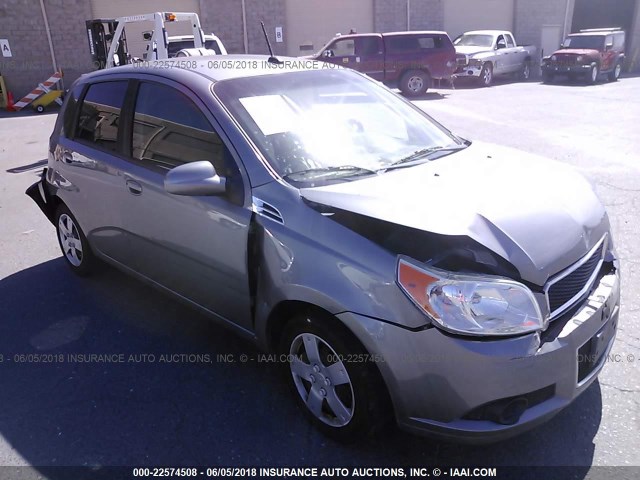 KL1TD6DE1AB117402 - 2010 CHEVROLET AVEO LS/LT 灰色 照片 1