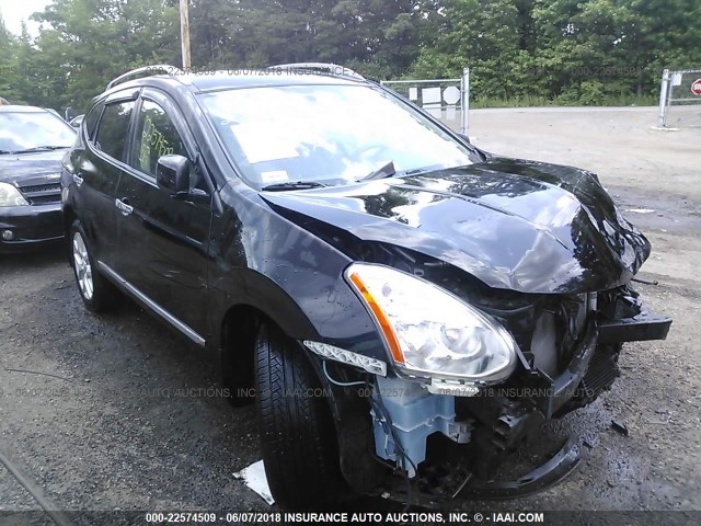 JN8AS5MV5BW670939 - 2011 NISSAN ROGUE S/SV/KROM BLACK photo 1