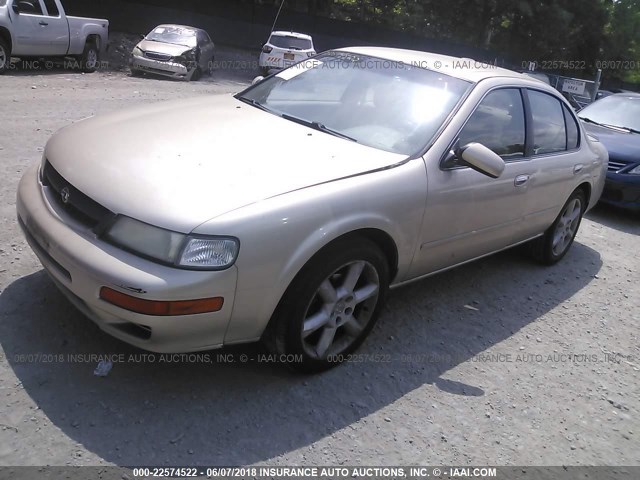 JN1CA21D7WM918288 - 1998 NISSAN MAXIMA GLE/GXE/SE TAN photo 2