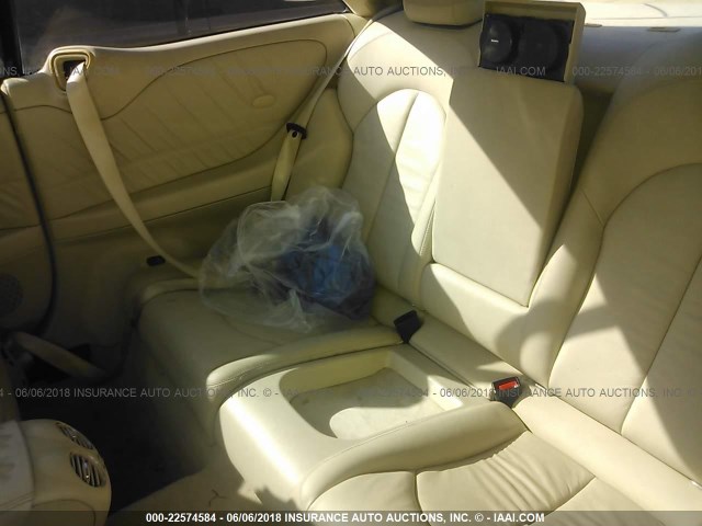 WDBTJ56J06F183668 - 2006 MERCEDES-BENZ CLK 350 BLUE photo 8