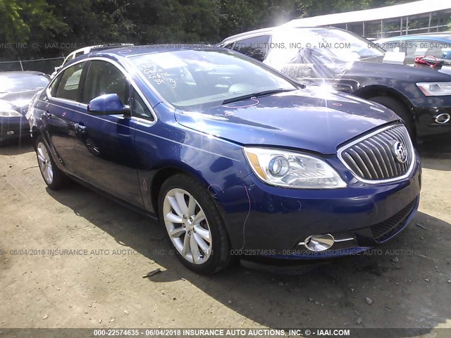 1G4PR5SK5E4125023 - 2014 BUICK VERANO CONVENIENCE BLUE photo 1