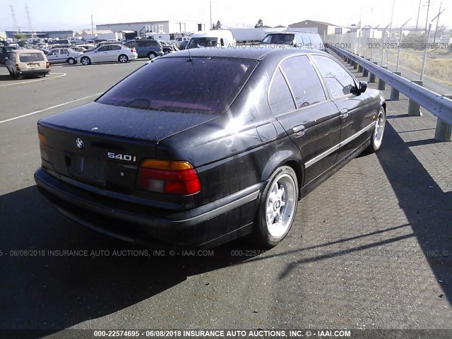 WBADE6321WBW63042 - 1998 BMW 540 I AUTOMATIC 黑色 照片 4