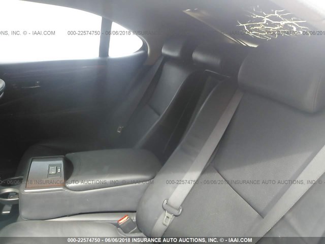 JTHGL46F075004523 - 2007 LEXUS LS 460L BLACK photo 8