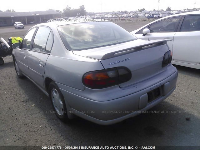 1G1NE52J2Y6152387 - 2000 CHEVROLET MALIBU LS 棕色 照片 3