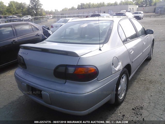 1G1NE52J2Y6152387 - 2000 CHEVROLET MALIBU LS 棕色 照片 4