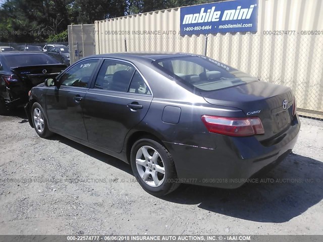 4T1BE46K19U812497 - 2009 TOYOTA CAMRY SE/LE/XLE 灰色 照片 3