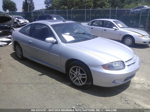 1G1JH12F637306015 - 2003 CHEVROLET CAVALIER LS SPORT SILVER photo 1