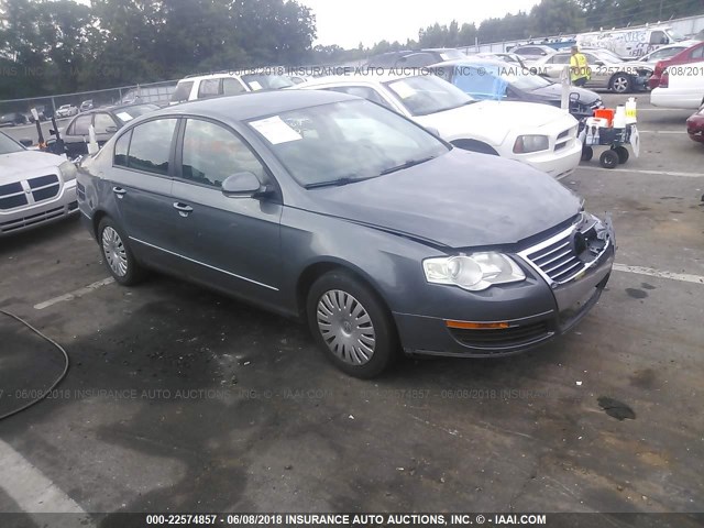 WVWAK73C76P056756 - 2006 VOLKSWAGEN PASSAT 2.0T/2.0T VALUE GRAY photo 1