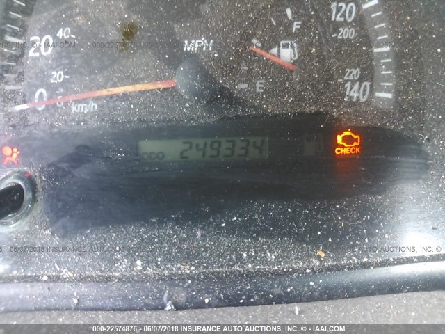 JTDBE32K940275088 - 2004 TOYOTA CAMRY LE/XLE BLUE photo 7