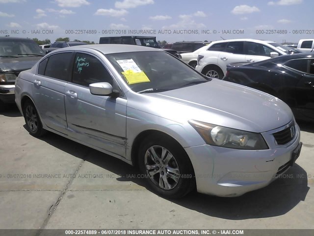 1HGCP26428A121716 - 2008 HONDA ACCORD LXP SILVER photo 1