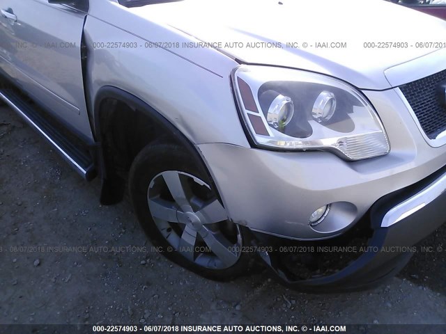 1GKKRRED6CJ152978 - 2012 GMC ACADIA SLT-1 Silber Foto 6