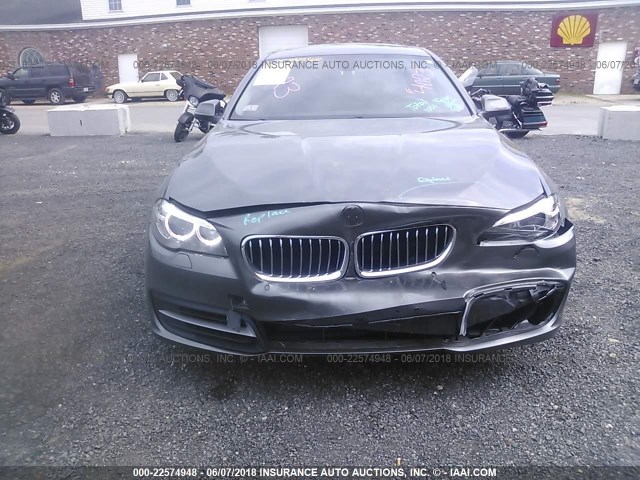 WBA5B3C53ED293026 - 2014 BMW 535 XI GRAY photo 6