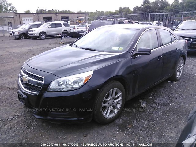 1G11D5RRXDF101226 - 2013 CHEVROLET MALIBU 1LT 灰色 照片 2