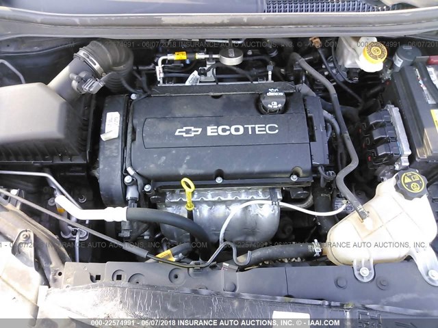 1G1JB5SH4H4135381 - 2017 CHEVROLET SONIC LS 黑色 照片 10