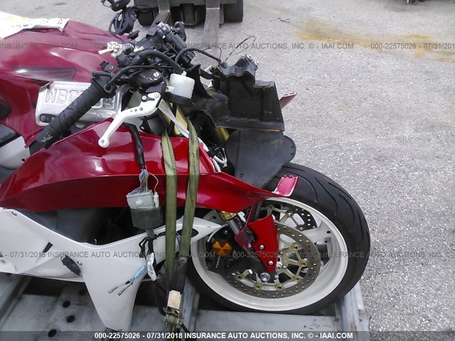 JH2PC4046CK500065 - 2012 HONDA CBR600 RR RED photo 5