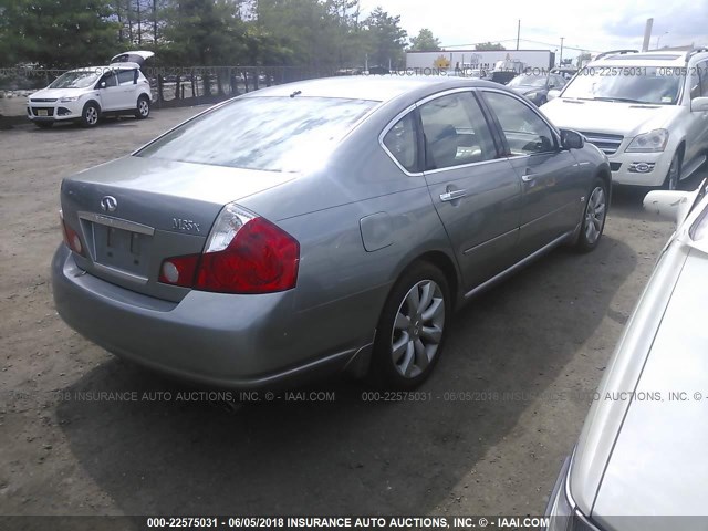 JNKAY01F16M266398 - 2006 INFINITI M35 SPORT SILVER photo 4