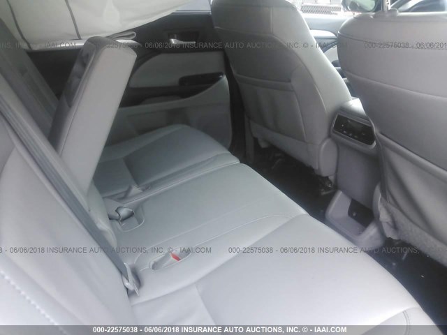 5TDJKRFH9FS169486 - 2015 TOYOTA HIGHLANDER XLE GRAY photo 8