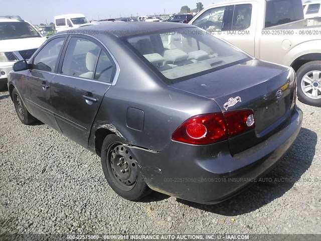 KNAGE123675117136 - 2007 KIA OPTIMA LX/EX SILVER photo 3