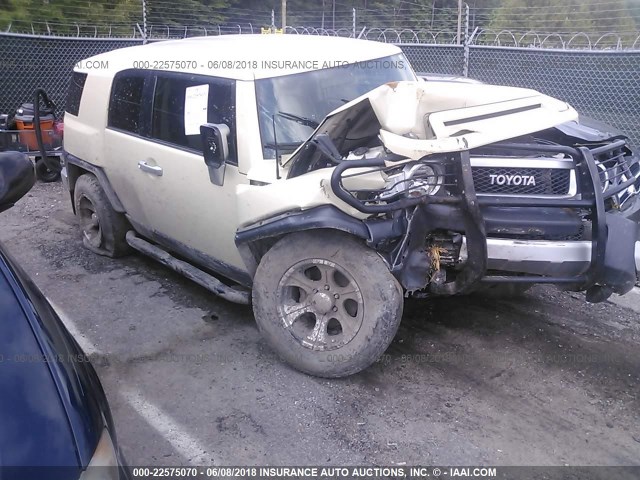 JTEZU11F98K007996 - 2008 TOYOTA FJ CRUISER TAN photo 1