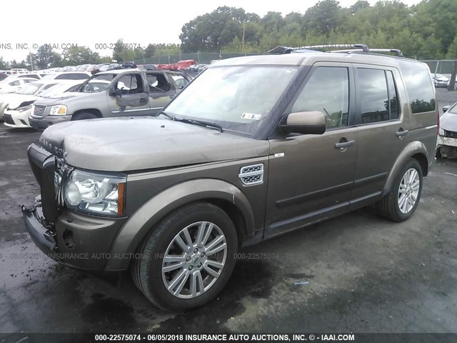 SALAG2D46CA621744 - 2012 LAND ROVER LR4 HSE BROWN photo 2