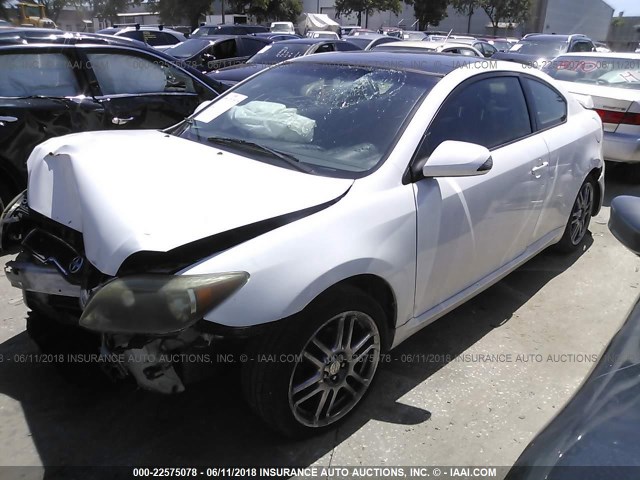 JTKDE177750011752 - 2005 TOYOTA SCION TC 白色 照片 2