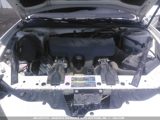 2G2WP552181100691 - 2008 PONTIAC GRAND PRIX WHITE photo 10