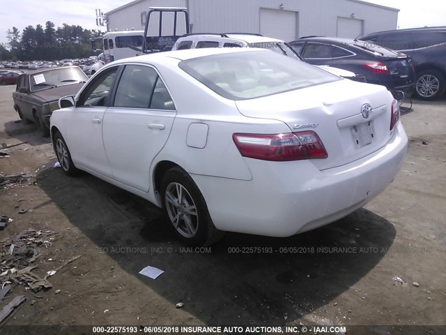 4T1BE46K39U875259 - 2009 TOYOTA CAMRY SE/LE/XLE WHITE photo 3