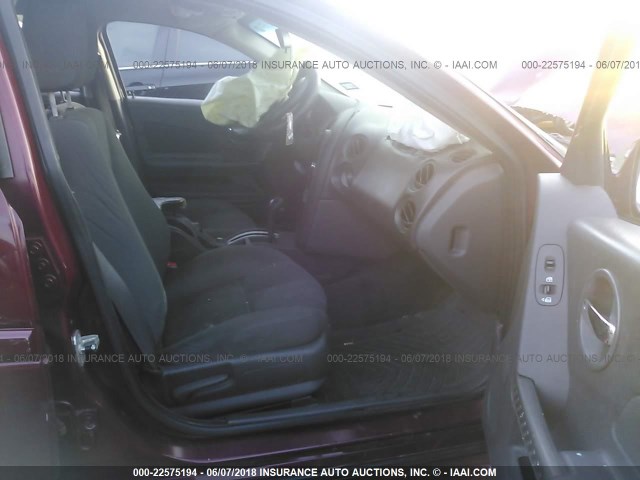 2G2WR524851215297 - 2005 PONTIAC GRAND PRIX GTP MAROON photo 5