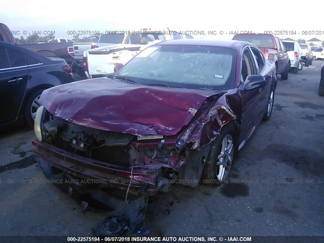 2G2WR524851215297 - 2005 PONTIAC GRAND PRIX GTP MAROON photo 6