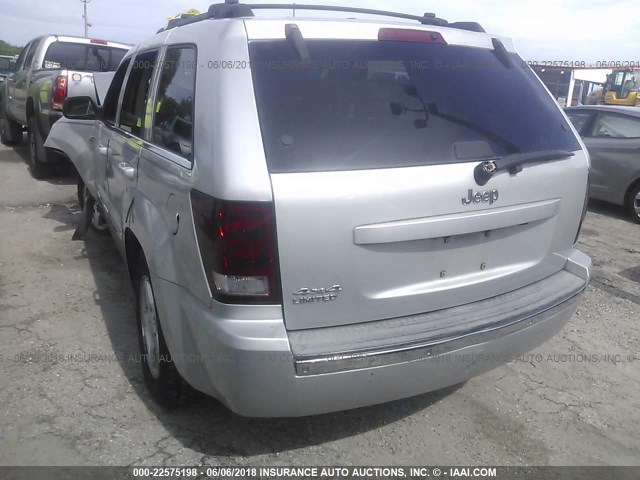1J4HR58N96C228327 - 2006 JEEP GRAND CHEROKEE LIMITED Gümüş foto 3