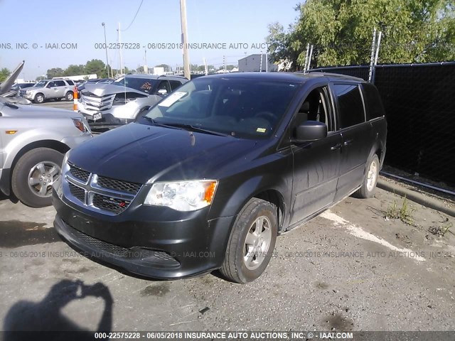 2D4RN3DG8BR731224 - 2011 DODGE GRAND CARAVAN MAINSTREET 灰色 照片 2