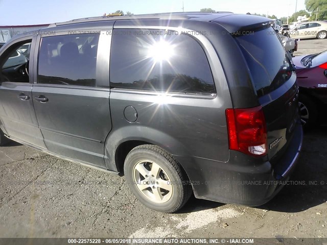 2D4RN3DG8BR731224 - 2011 DODGE GRAND CARAVAN MAINSTREET 灰色 照片 3