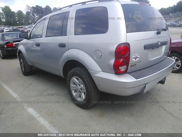 1D8HB38P99F702667 - 2009 DODGE DURANGO SE SILVER photo 3