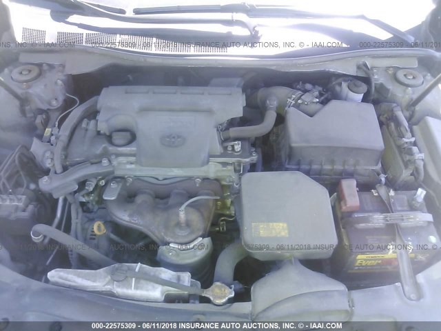 4T4BF1FK1CR175023 - 2012 TOYOTA CAMRY SE/LE/XLE Dark Blue photo 10