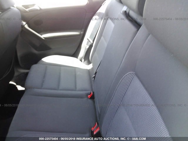 WVWDB9AJ0BW006503 - 2011 VOLKSWAGEN GOLF GRAY photo 8