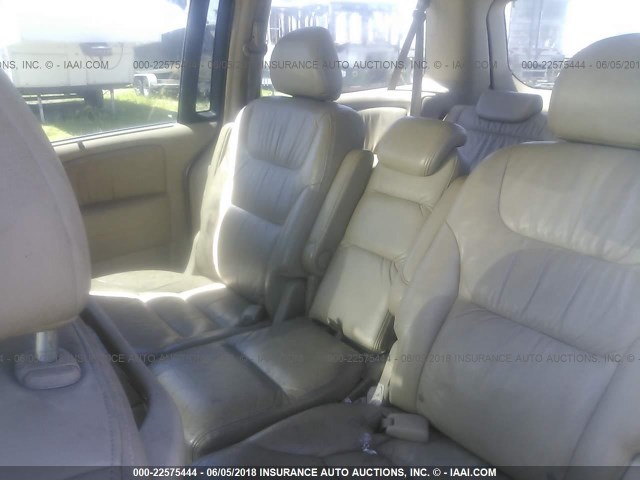 5FNRL38636B405109 - 2006 HONDA ODYSSEY EXL GOLD photo 8