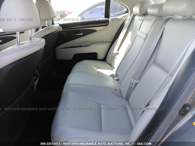 JTHBL5EF1F5134519 - 2015 LEXUS LS 460 GRAY photo 8